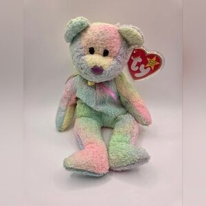 TY *Rare*Beanie Baby GROOVY The Bear
